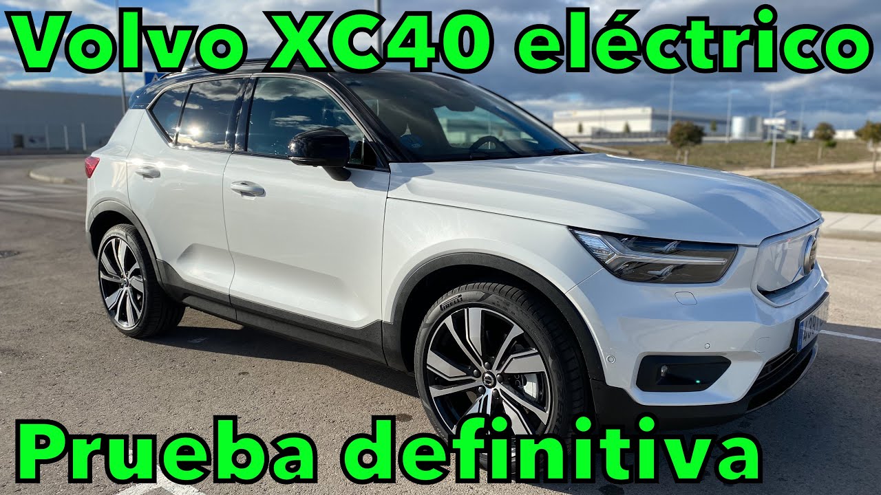 Volvo XC40 eléctrico PRUEBA DEFINITIVA COCHES ELÉCTRICOS Autonomía y consumo en español MOTORK
