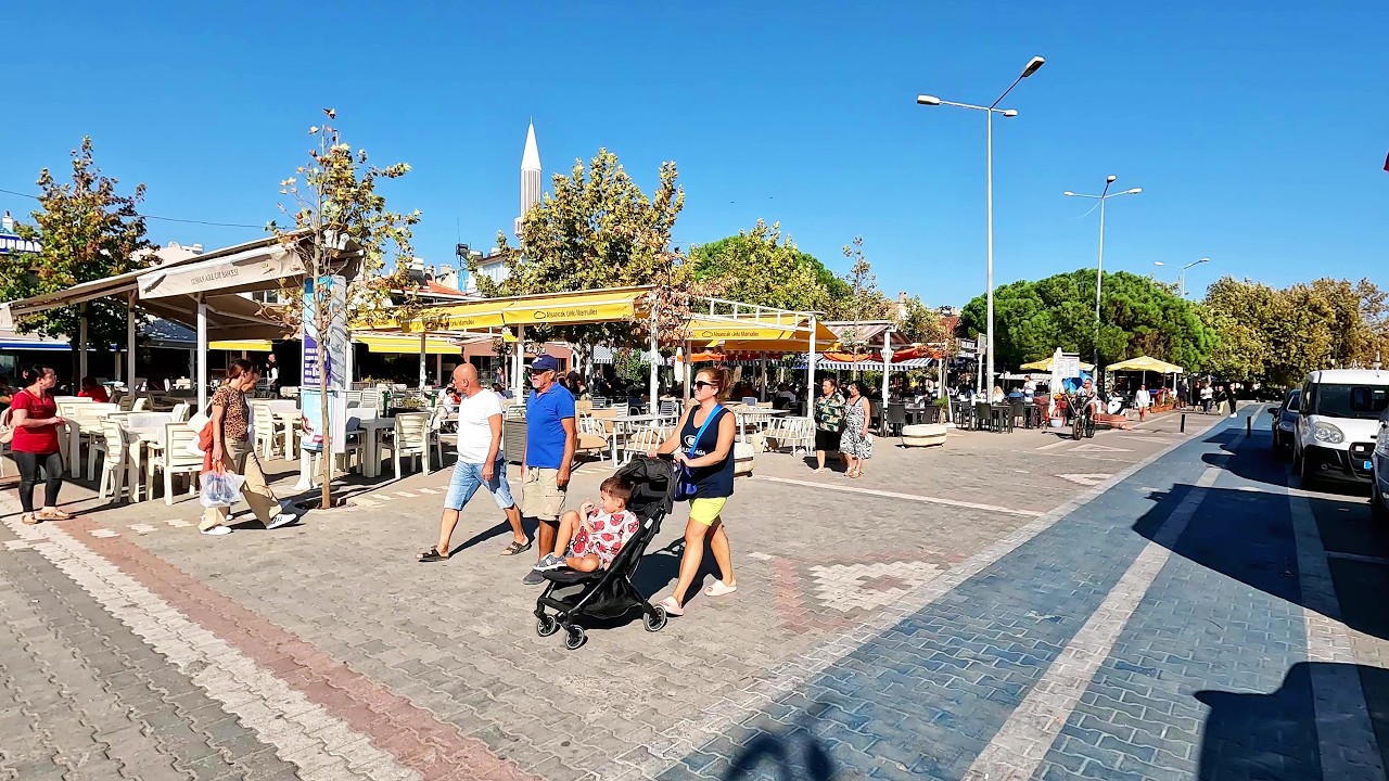 Çanakkale Ayvacık | Küçükkuyu Sahil Turu | 4K | 60fps | Walking Tour | 2023 |