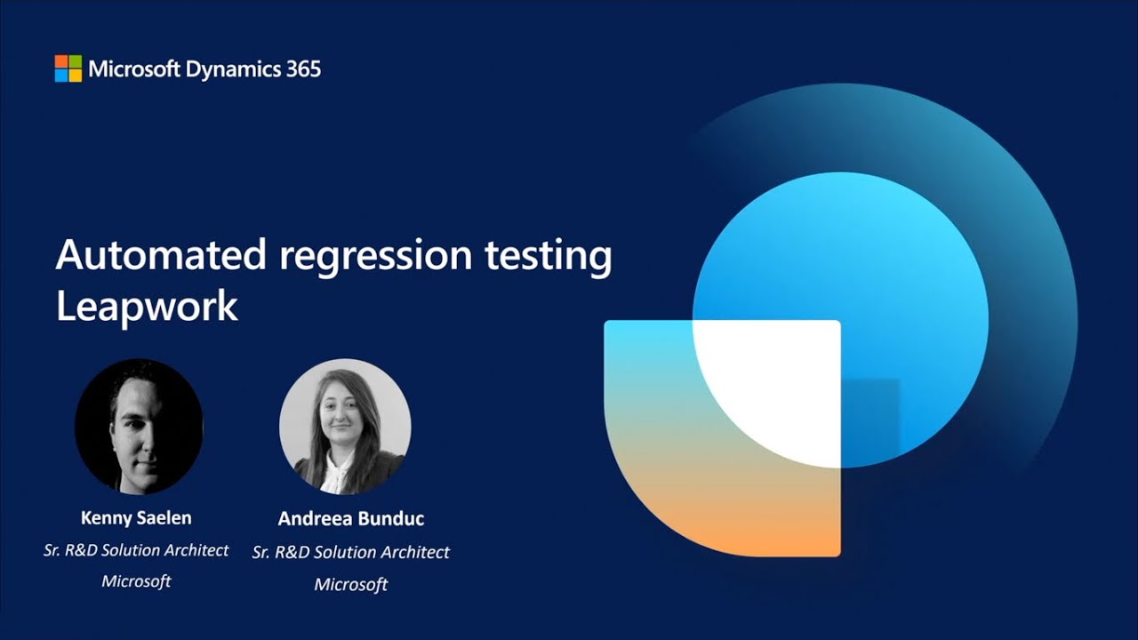 Автоматизированное регрессионное тестирование Dynamics 365 с помощью Leapwork | 30–31 августа 202...