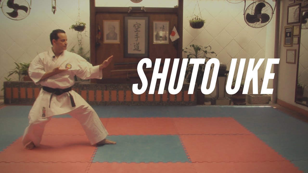 SHUTO UKE KARATE | bloqueo con el canto de la mano|