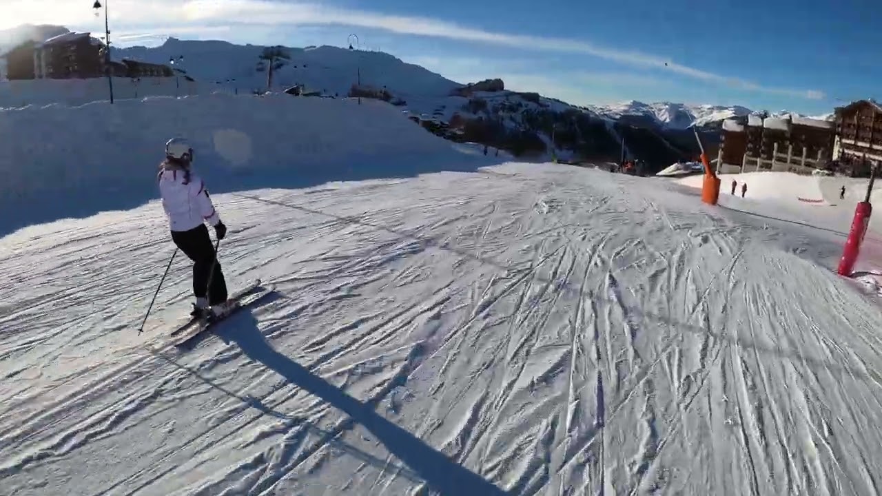 Piste Ecartee   La Plagne/Paradiseski Plagne center area