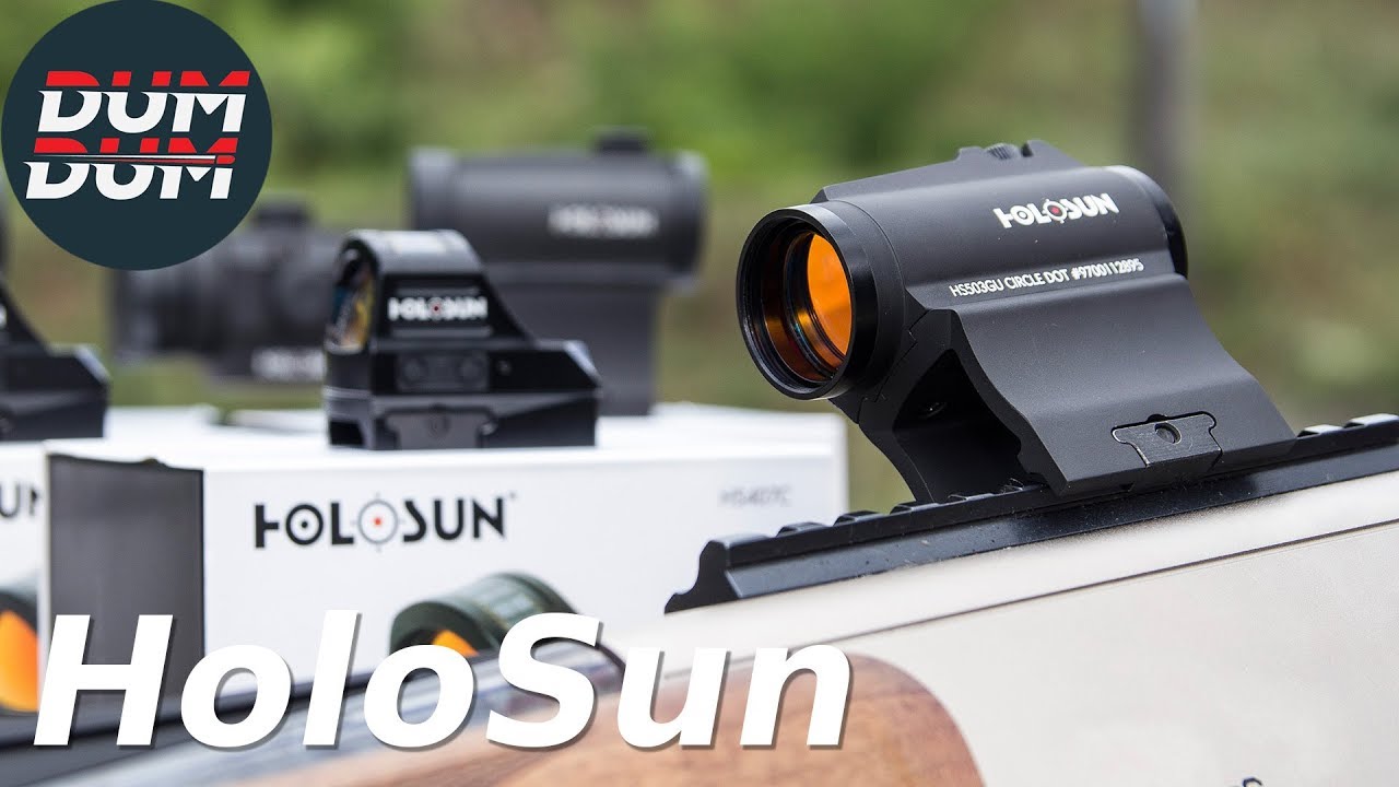 HoloSun test red dot nišana