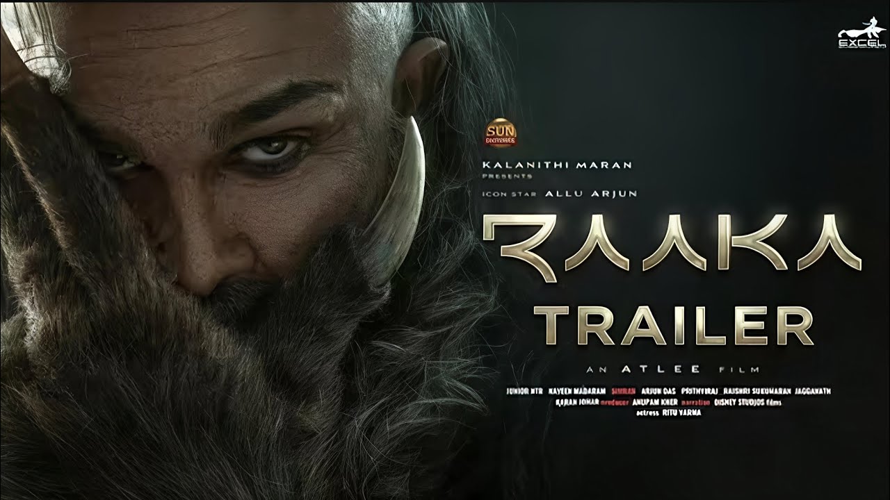 RAAKA (2026) &ndash; Allu Arjun | Atlee | Official Concept Trailer | Pan India Action Sci-Fi