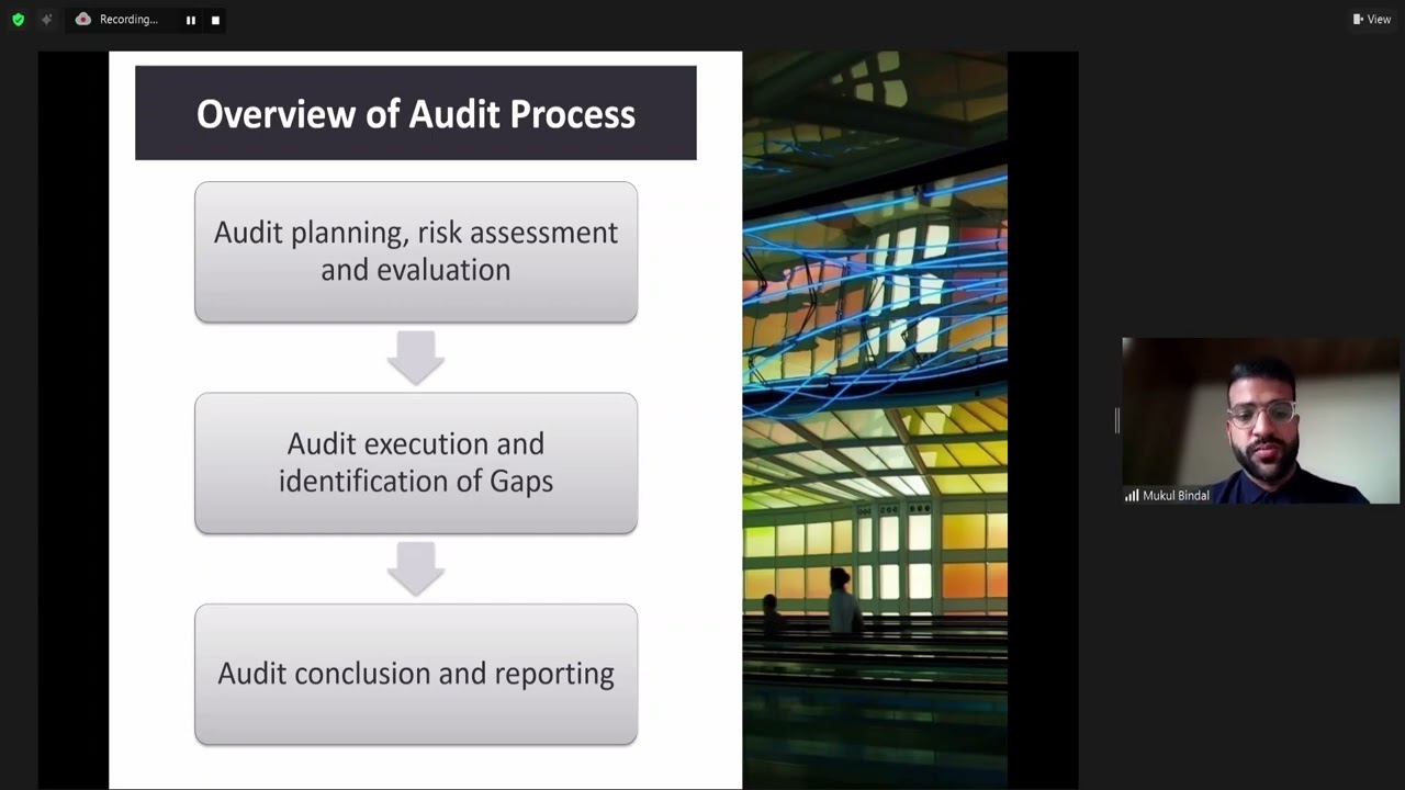 Webinar on “Key Considerations in Audit of Manufacturing Sector” -11072024