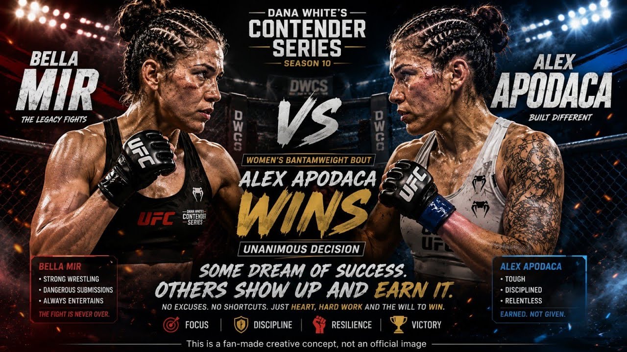 Bella Mir vs. Alex Apodaca: A DWCS Upset That Shook the Bantamweight Picture