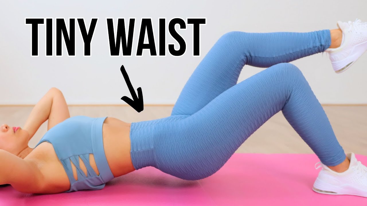 TINY WAIST in 8 min killer abs workout, get flat belly, tighten core | Hana Milly