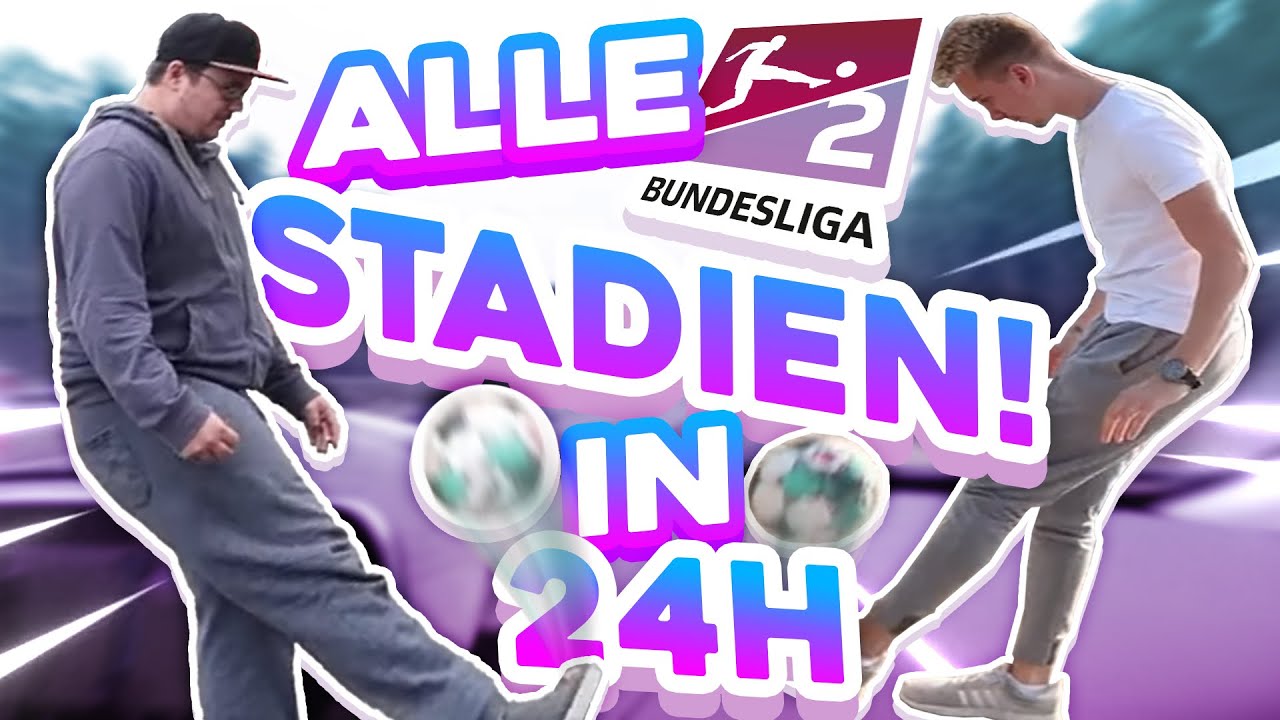 ALLE 2. BUNDESLIGA STADION IN 24 STUNDEN BESUCHEN!