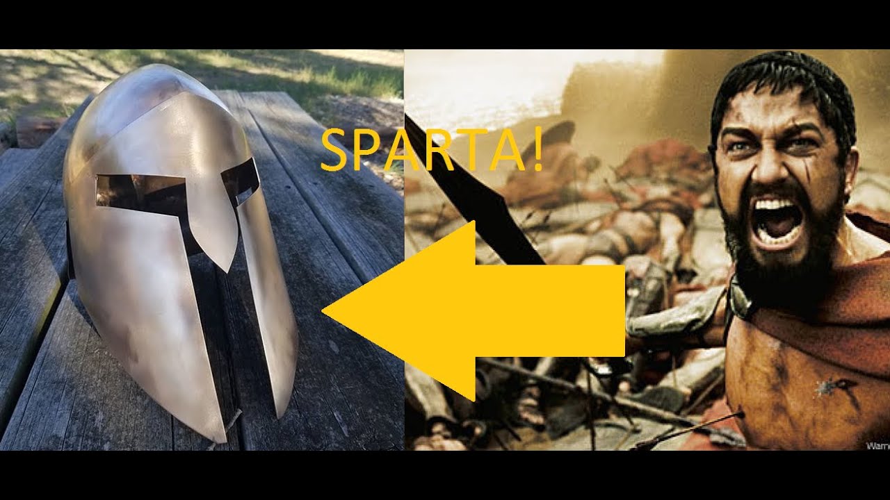 How To Make A Spartan Helmet