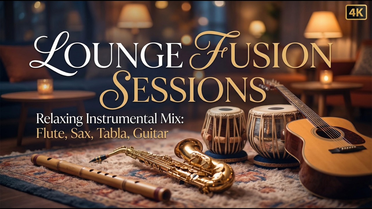 30 Min Lounge Fusion 🍸 Chill Instrumental Music Mix — Jellybeans Music Box (2026)