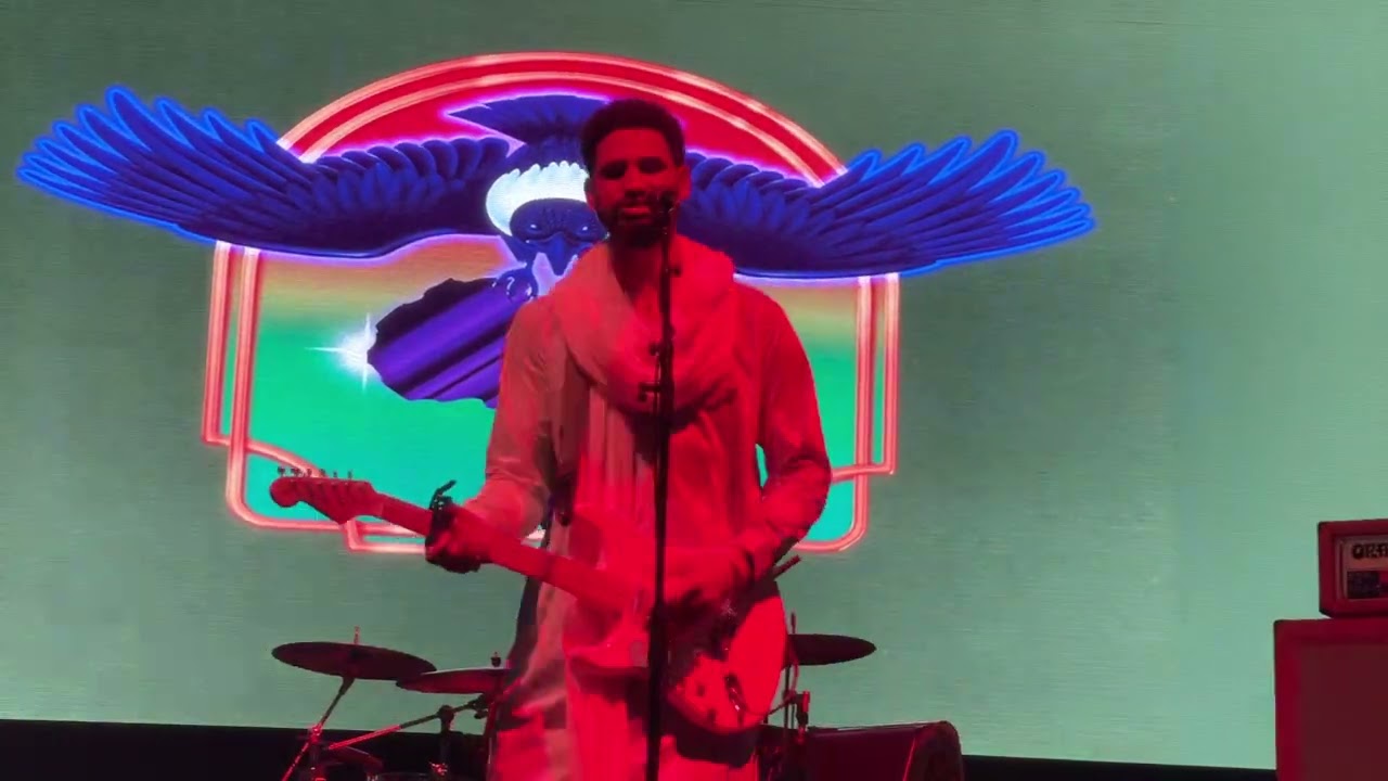 Mdou Moctar perform at Summerstage, Rumsey Field Central Park, July 29, 2023