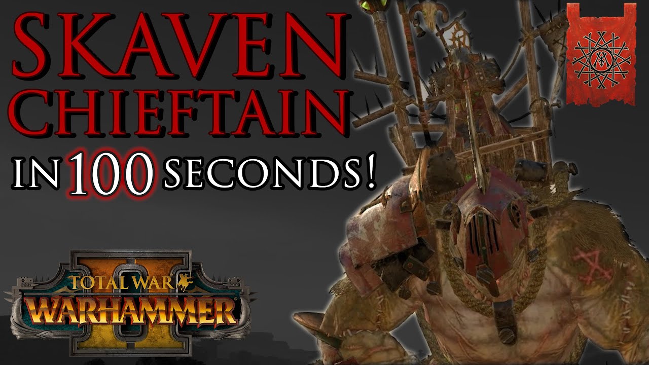 Skaven Chieftain in 100 Seconds!