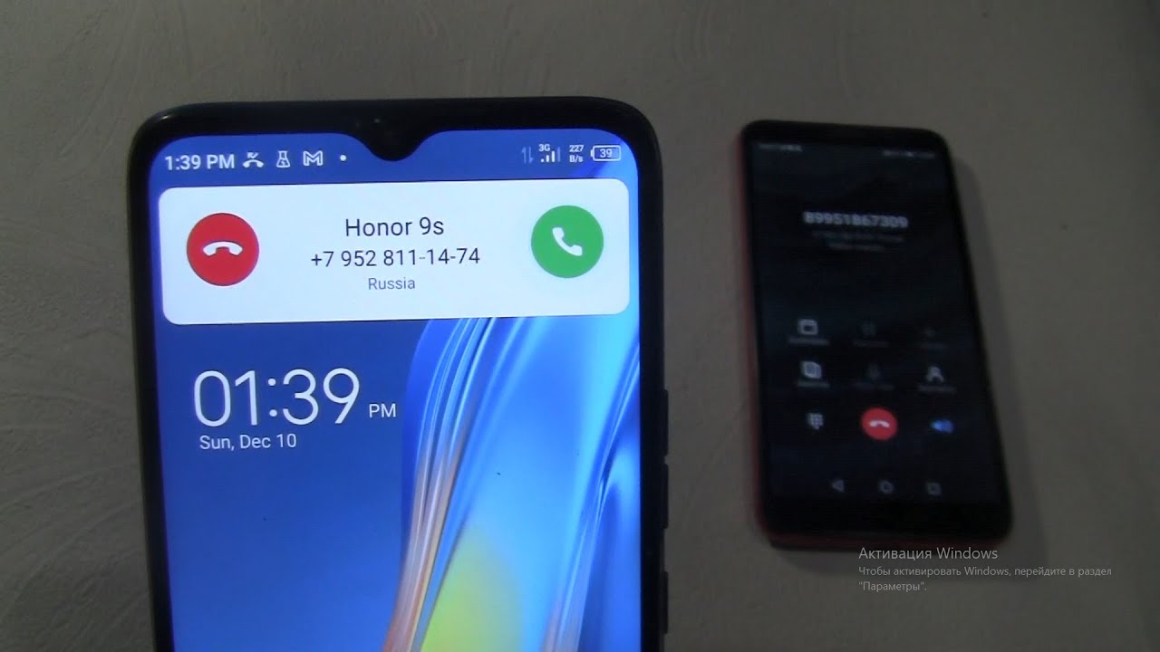 Incoming call & Outgoing call at the Same Time  HONOR 9S+TECNO