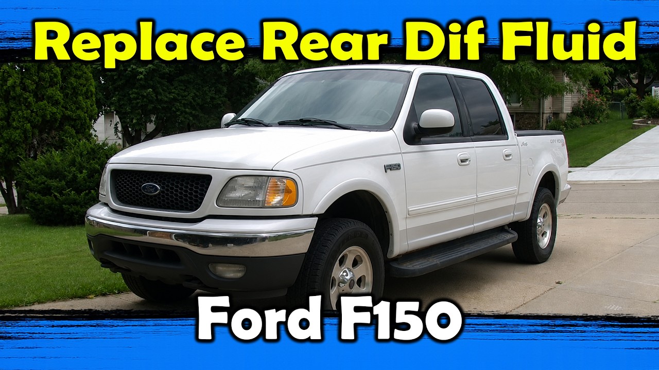 2001 Ford F150 Rear Differential Fluid Replacement