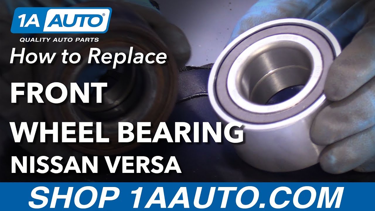 How to Replace Front Wheel Bearing 12-19 Nissan Versa