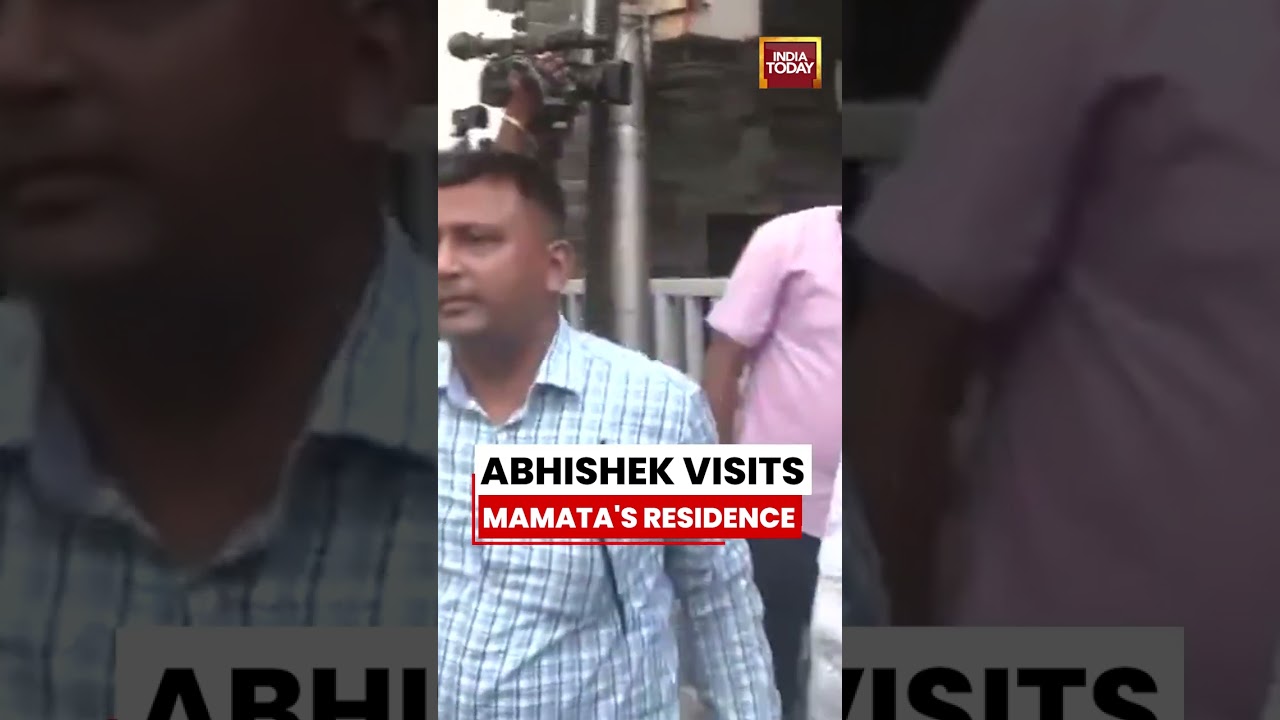 Abhishek Banerjee Visits Mamata Banerjee Residence in Kolkata Amid Political Buzz #mamatabanerjee