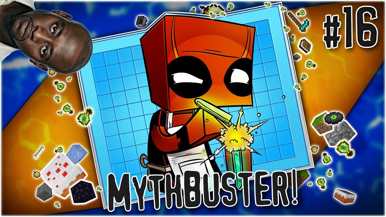 Minecraft MythBuster - CZARNY PRZYJACIEL! (ODCINEK 16)