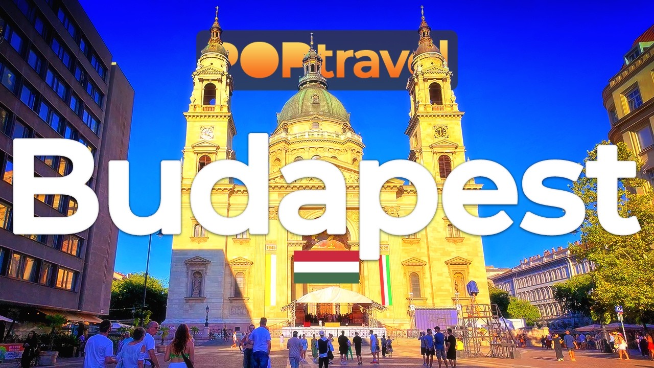БУДАПЕШТ, Венгрия 🇭🇺 - Лето в городе - 4K HDR пешеходная экскурсия с субтитрами
