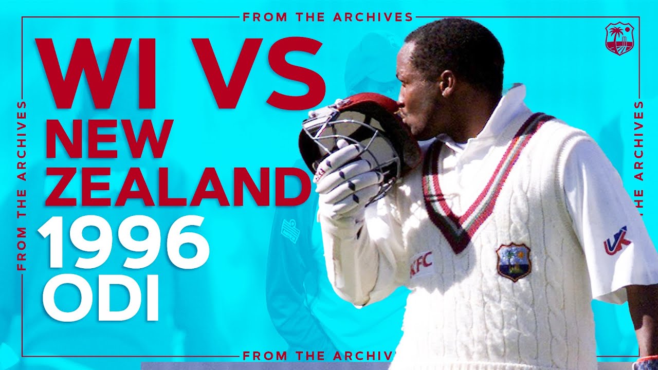 Брайан Лара и Фил Симмонс забили «Сенчури» | Вест-Индия против Новой Зеландии | 1996 ODI