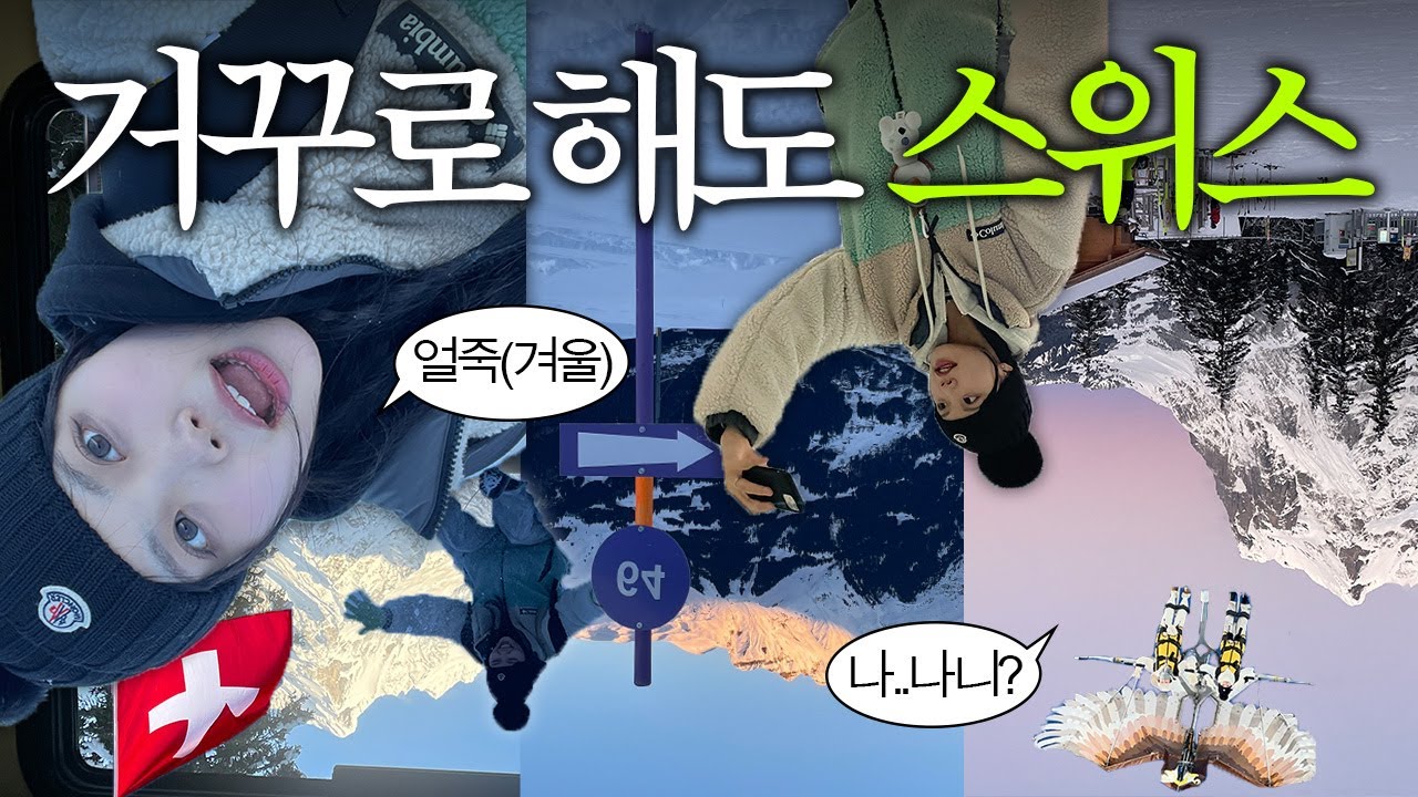 🇨🇭도파민+스릴 중독자의 겨울 스위스 액티비티 총정리🏂 | 물가 미친 스위스에서 100만 원으로 해결한 3박 4일💸 | 융프라우패스 뽕 뽑기 | 스위스 숙소 추천