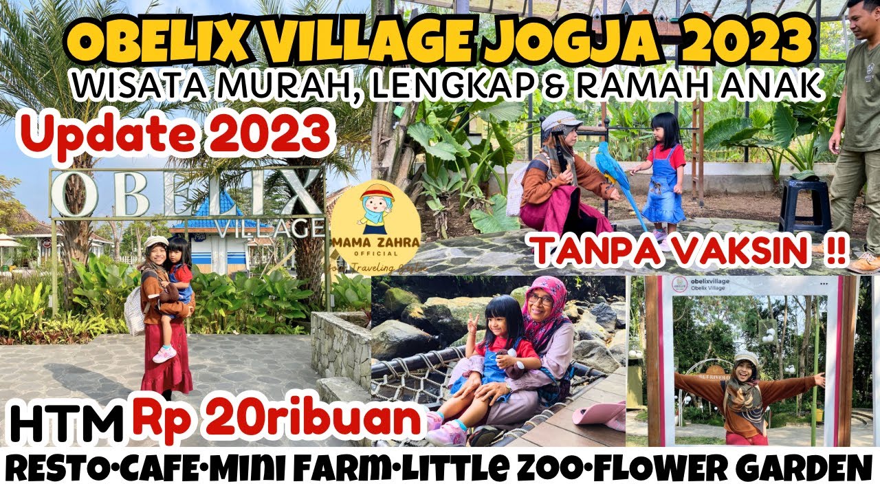 OBELIX VILLAGE | OBELIX VILLAGE JOGJA 2023 | WISATA LENGKAP & MURAH DI JOGJA | WISATA TERBARU JOGJA