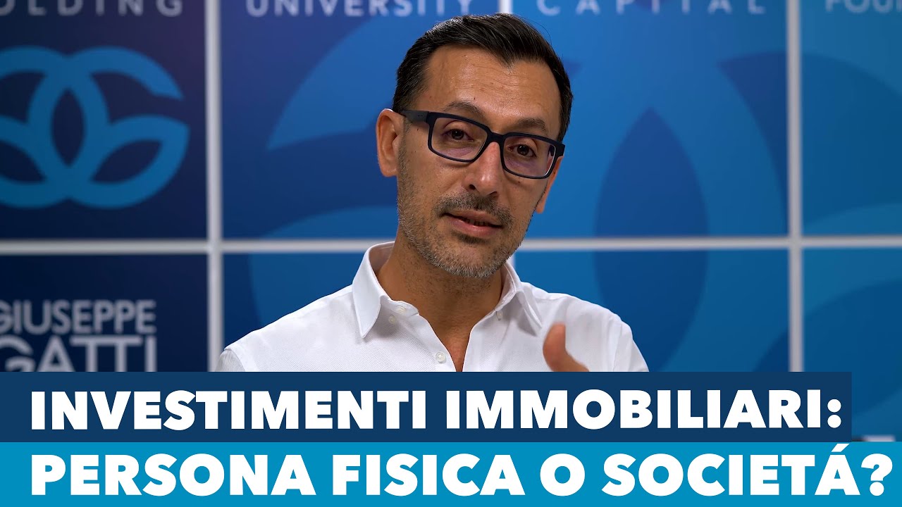 Investitmenti immobiliari: come persona fisica o societ&agrave;?
