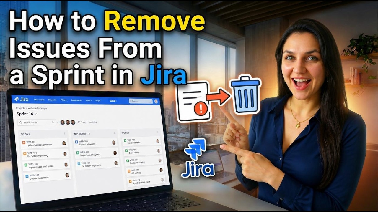 Как удалить задачи из спринта в Jira