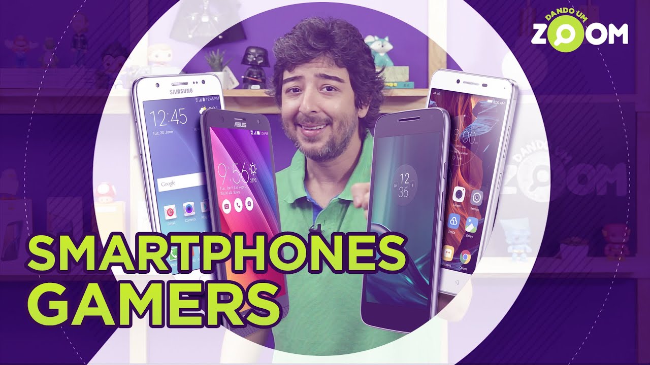 Melhores Celulares para Jogos em 2016 | DANDO UM ZOOM #34