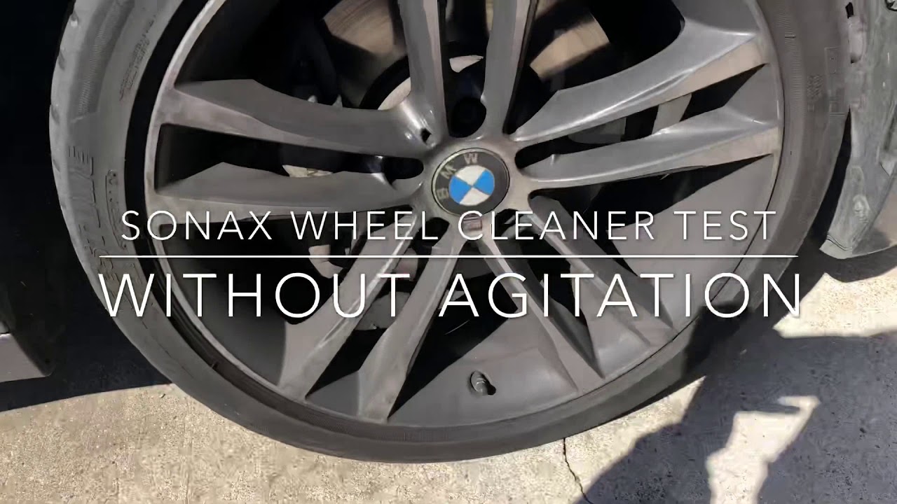 Sonax Wheel Cleaner Test- No Agitation