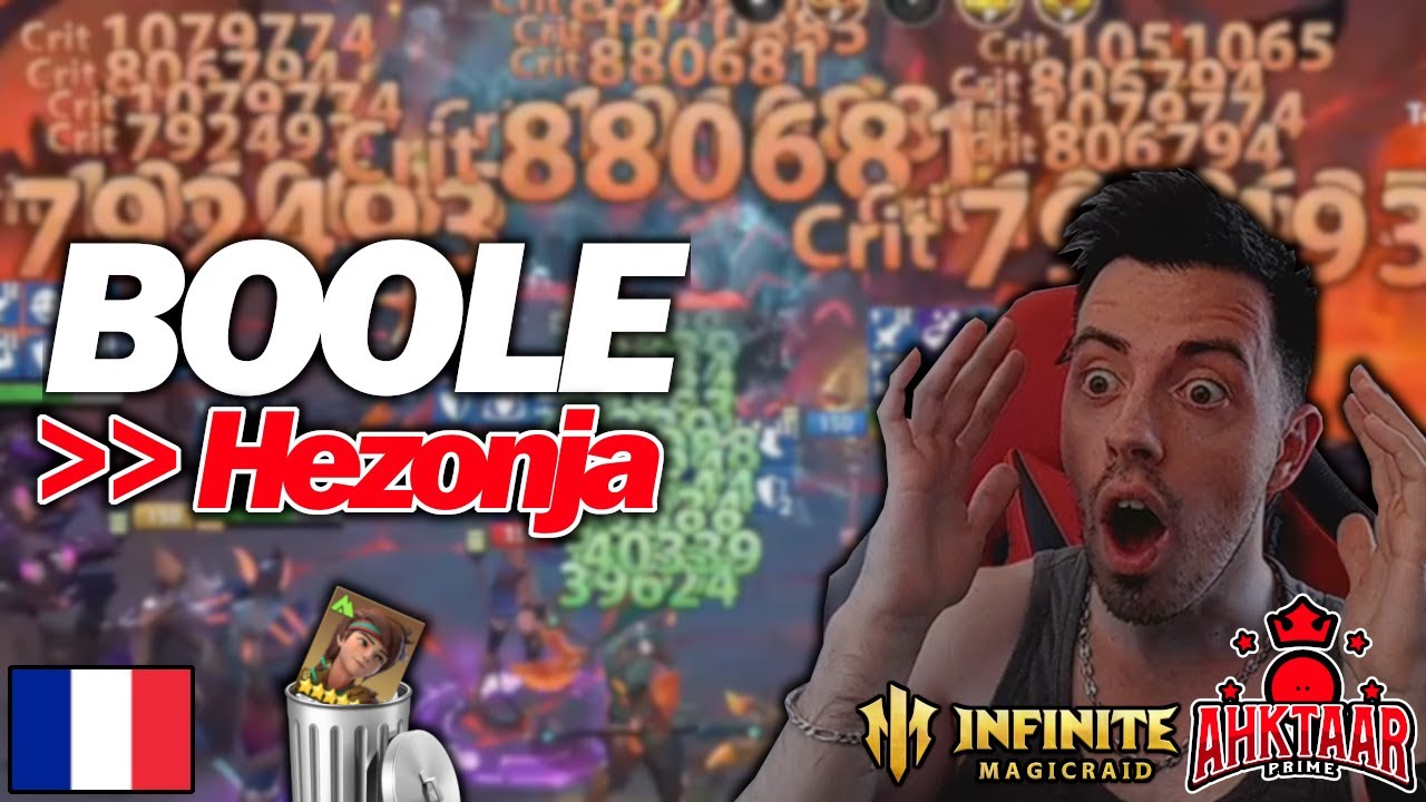 BOOLE MEILLEUR DPS - J'aurais aimé pouvoir l'essayer plus tôt... [Infinite Magicraid]
