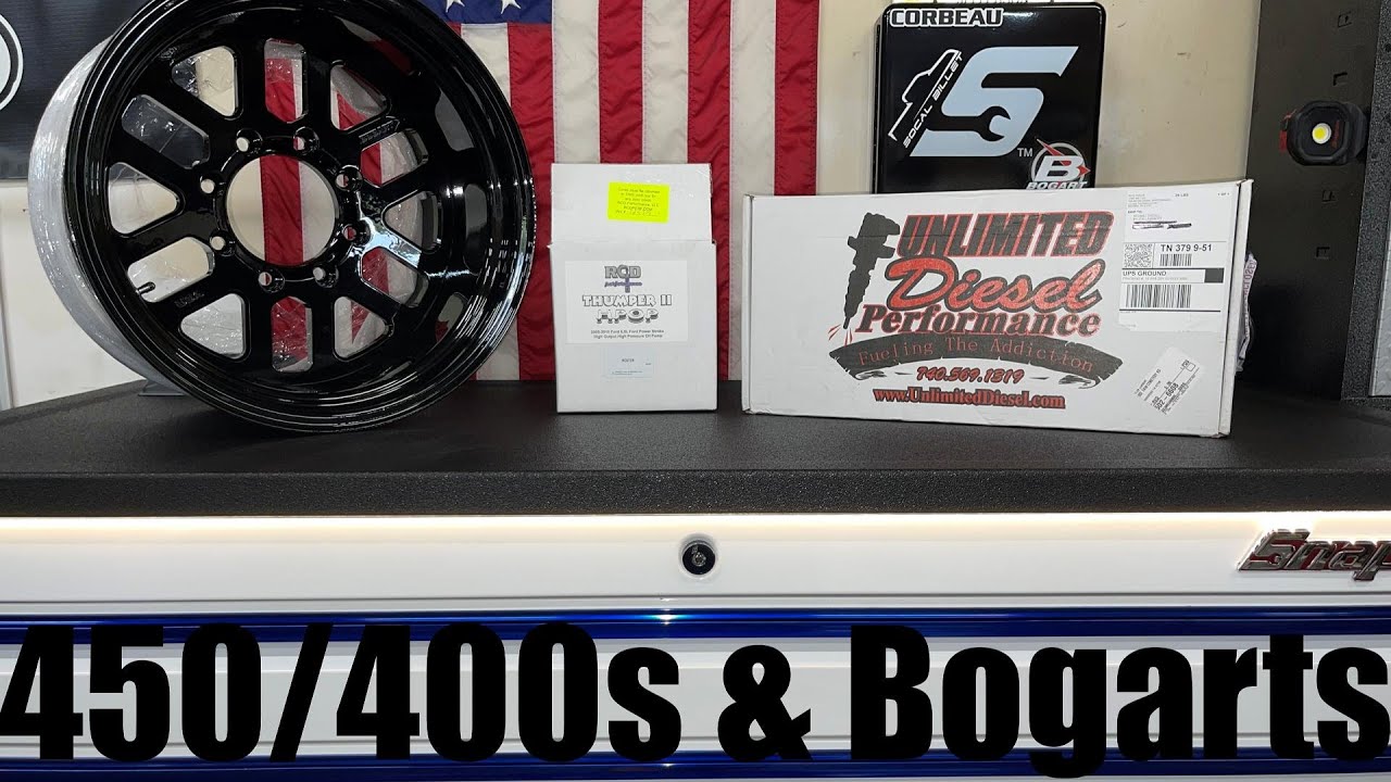 7.3 GETS 450/400s & BOGART RACING WHEELS!