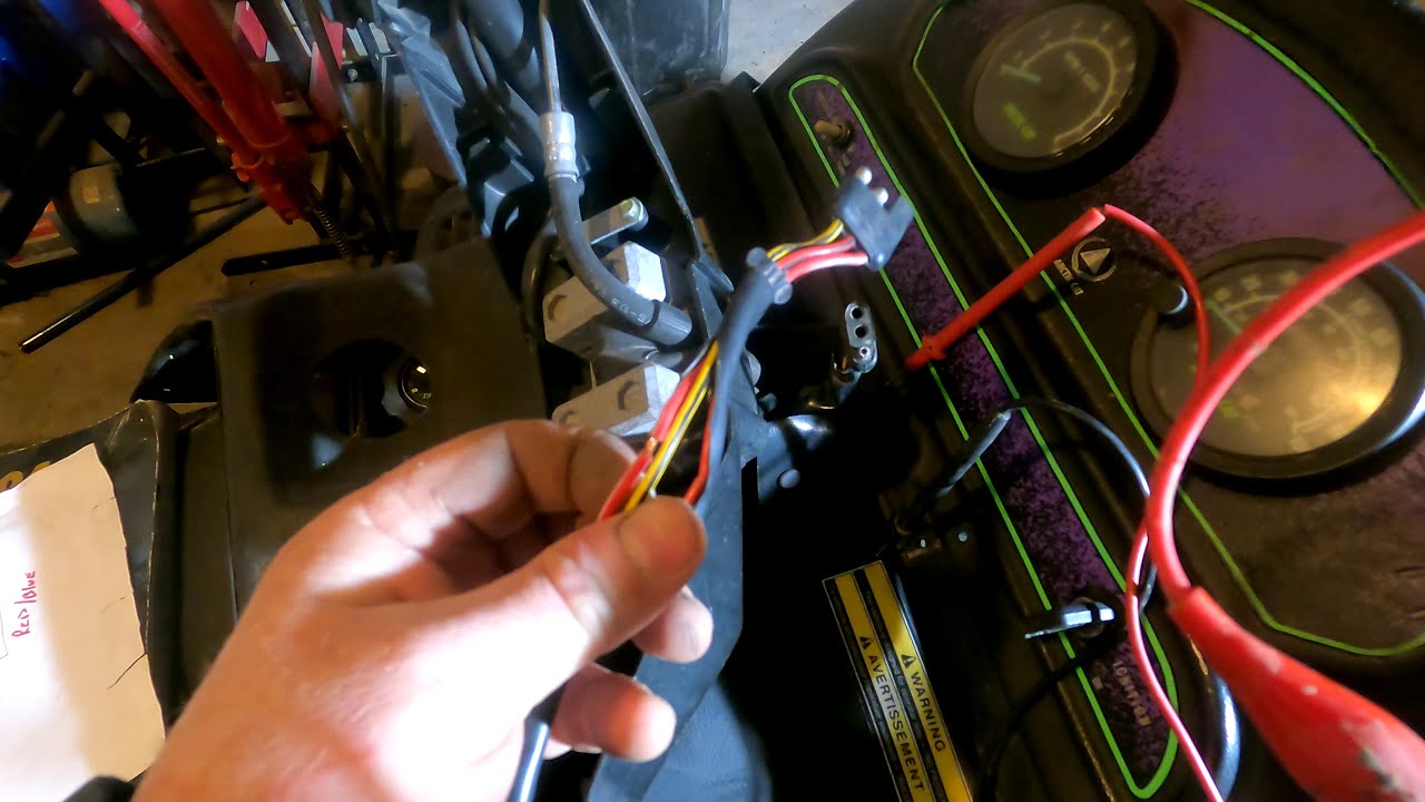 94 Actic cat 700 wildcat ECU & EFE Diagnostic