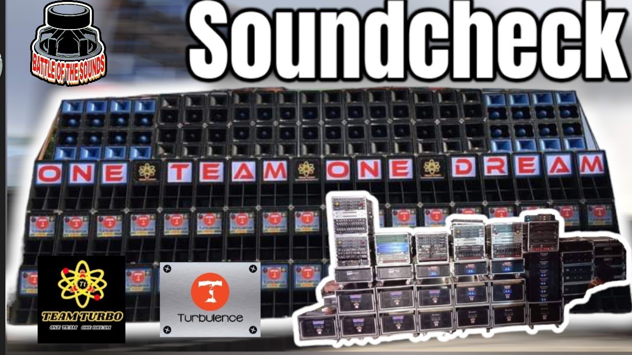 SOUNDCHECK 54 sub 3units of TEAM TURBO