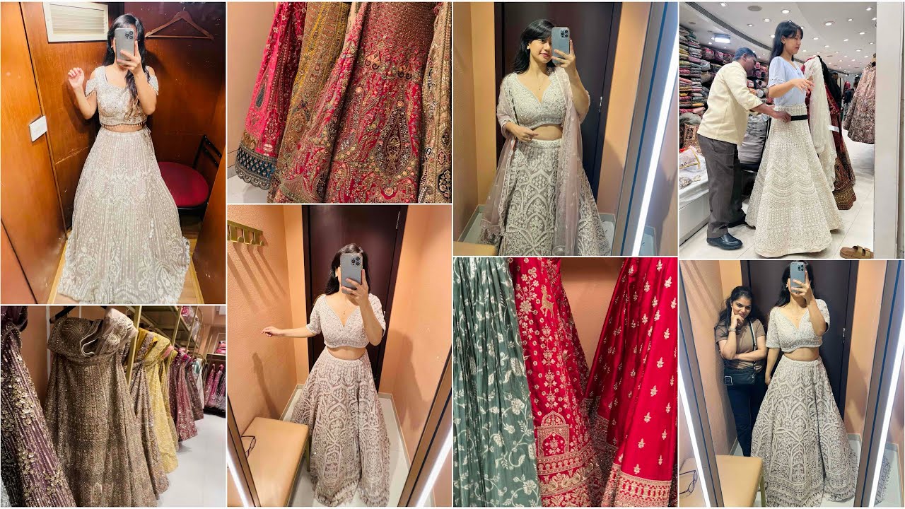 Lehenga SHOPPING in BENGALURU🛍️ | Commercial Street | Karnataka | Saree | Jewellery