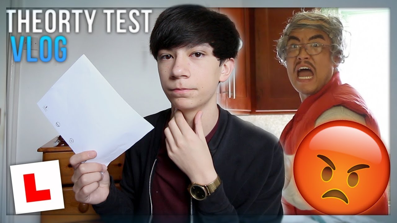 DRIVING THEORY TEST VLOG! +PRANK ON MUM! 😱