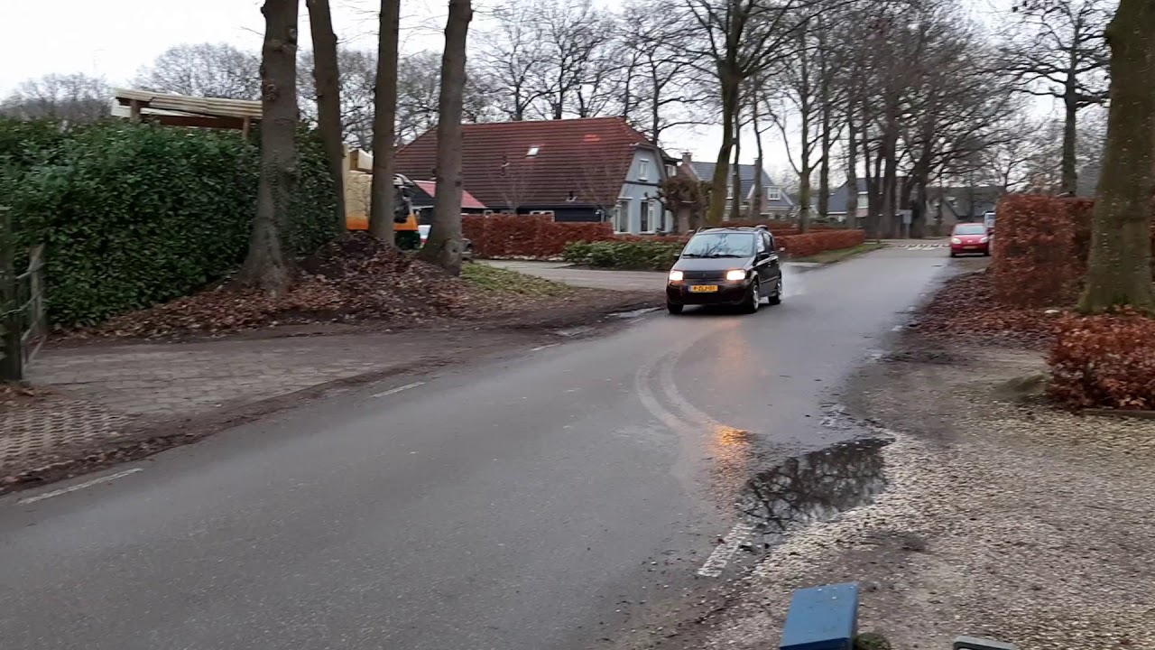 Fiat Panda Driveby .. great exhaust sound, powerfilter blow off... Asx Bumperkit oz rims 1.2 169