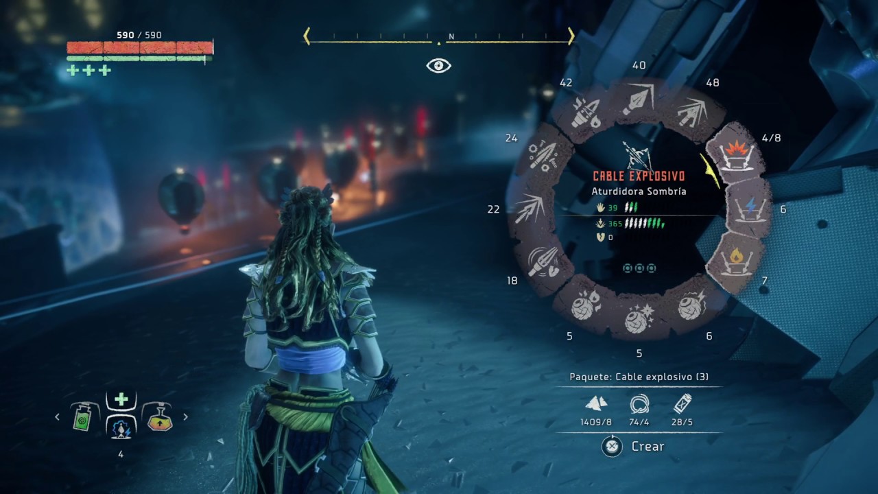 Caldero Zeta y como vencer al atronador-Horizon Zero Dawn