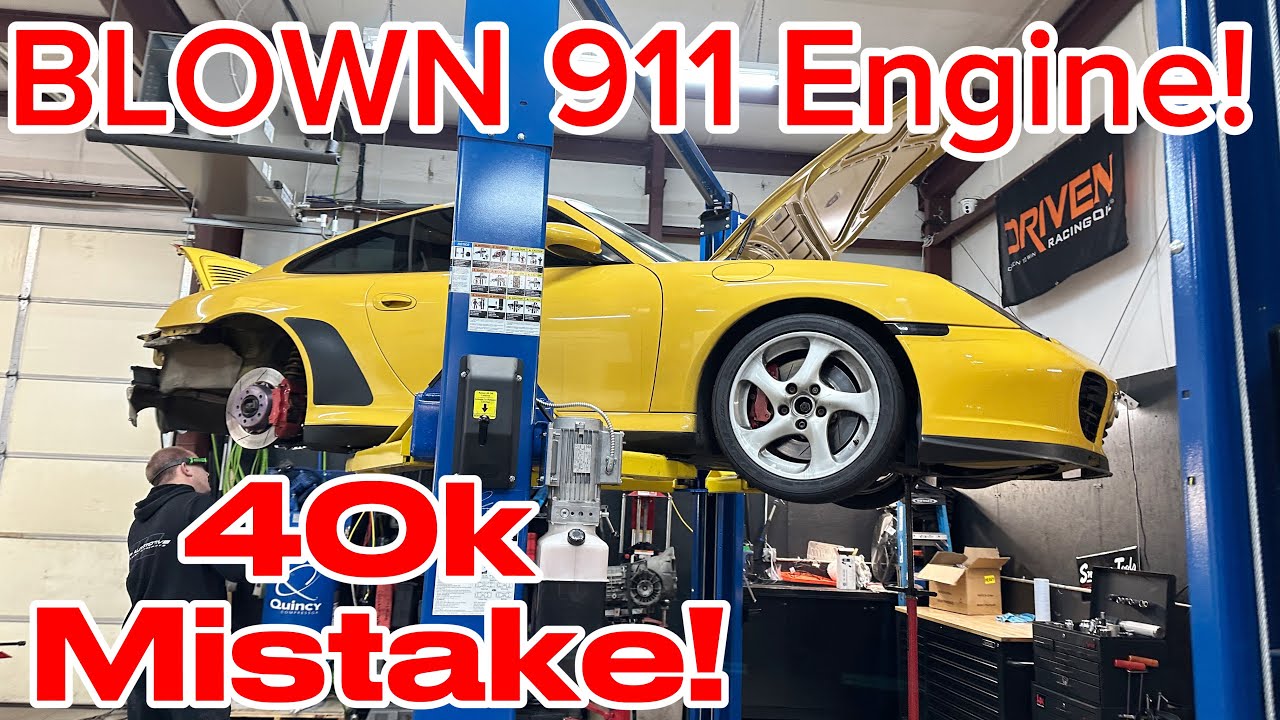 Я никогда не видел, чтобы двигатель Porsche 911 так вышел из строя…