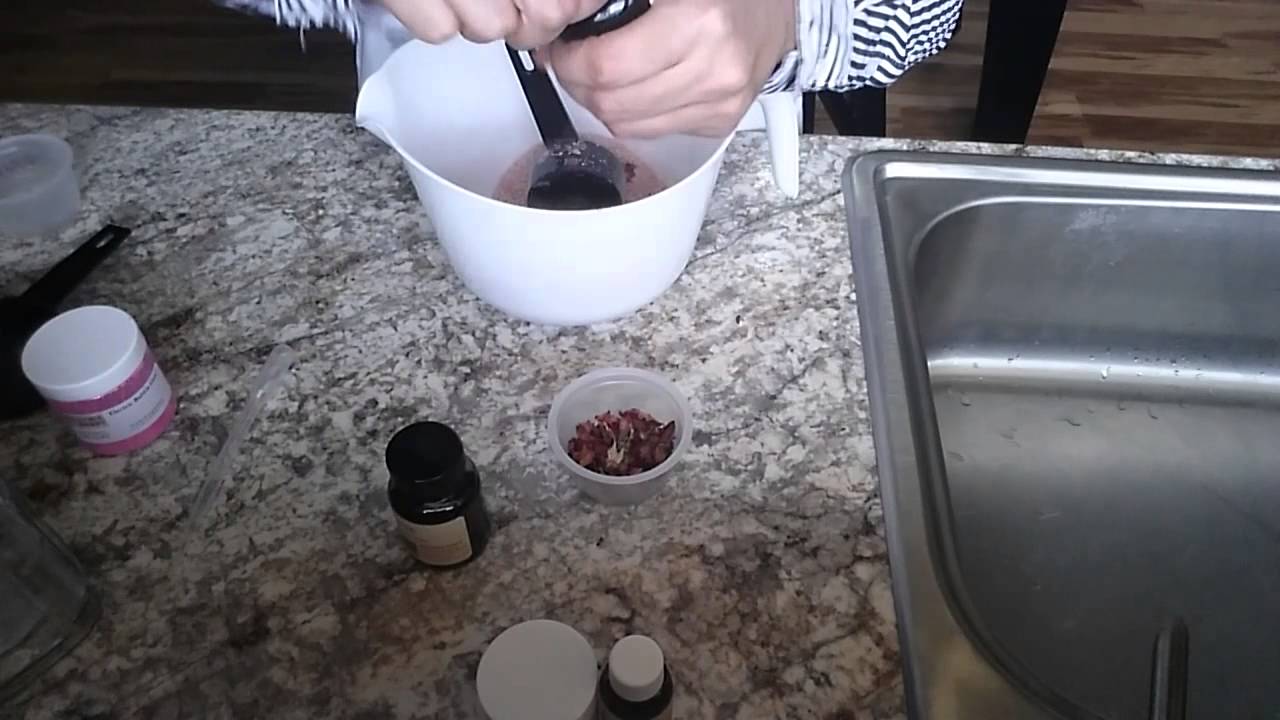 Passions fruit rose, milk bath soak