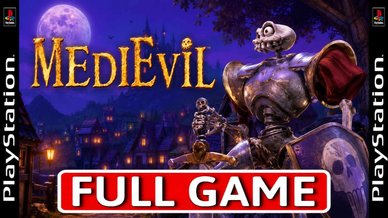 MediEvil (1998) - FULL GAME Walkthrough Longplay