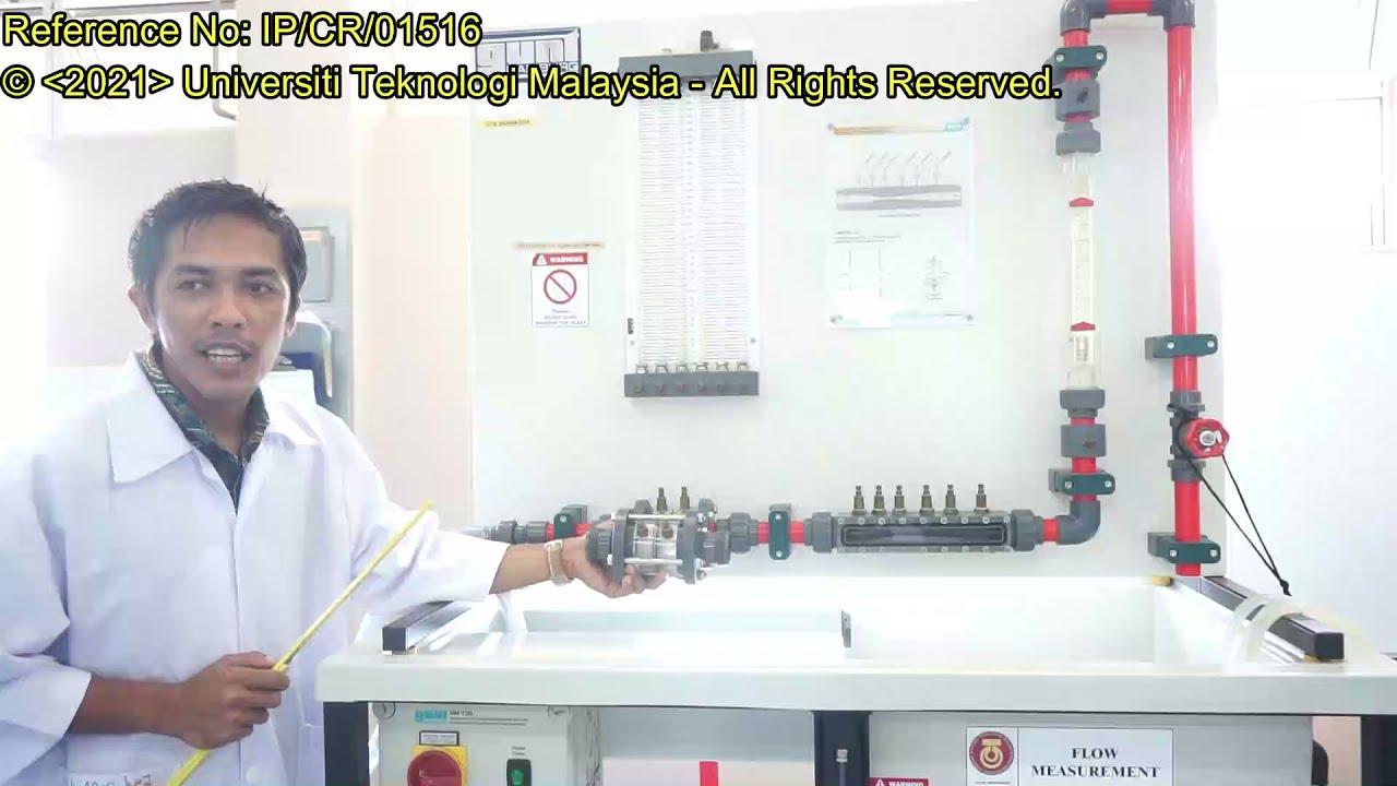 Demonstration on Experiment of Flow Measurement