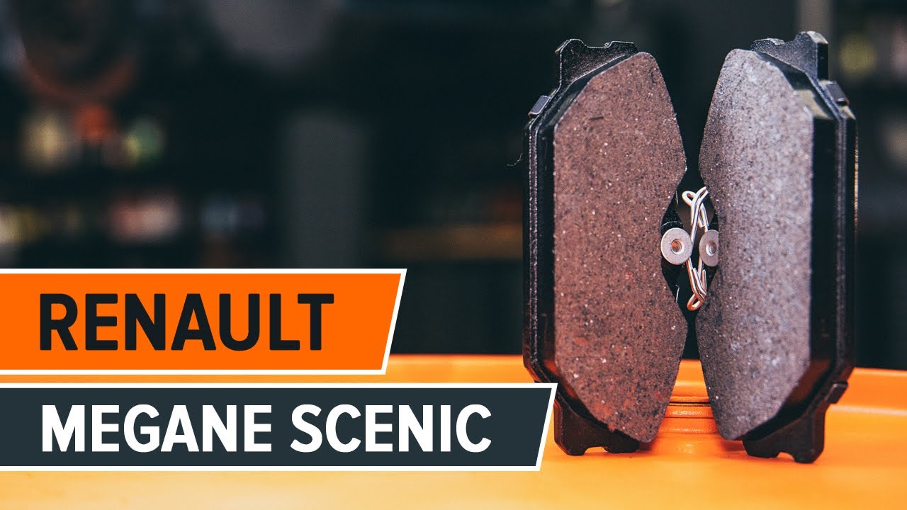 Cómo cambiar los pastillas de freno parte delantera en RENAULT MEGANE SCENIC [AUTODOC]