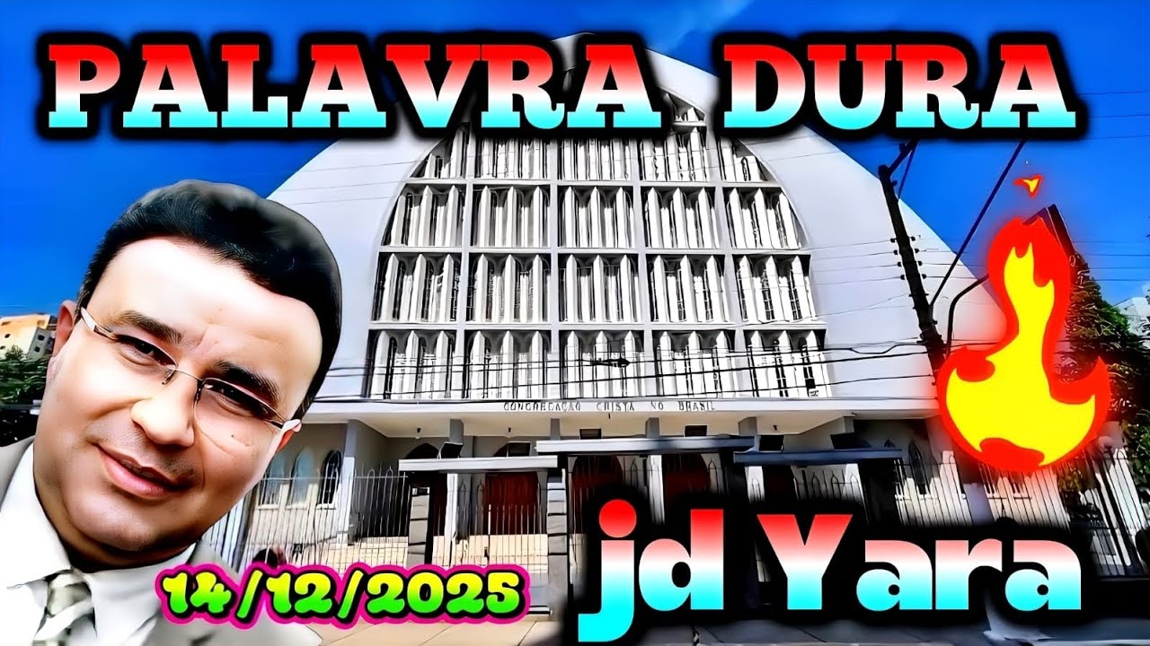 PALAVRA 🔥 TERRÍVEL CULTO CCB 🔥jd Yara ancião issac Marquizete 14/12/2025