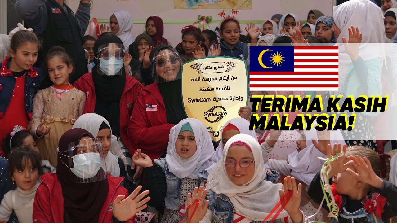 Terima Kasih Malaysia! - Doa Dari Pelajar Syria Tajaan Rakyat Malaysia | Edu4Syria