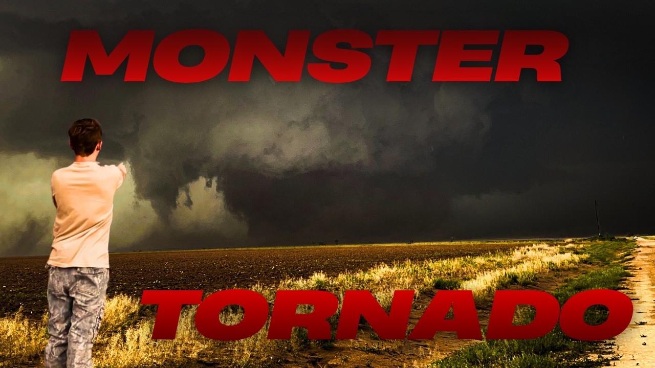 The BIGGEST Tornado I've Ever Chased | Morton Texas