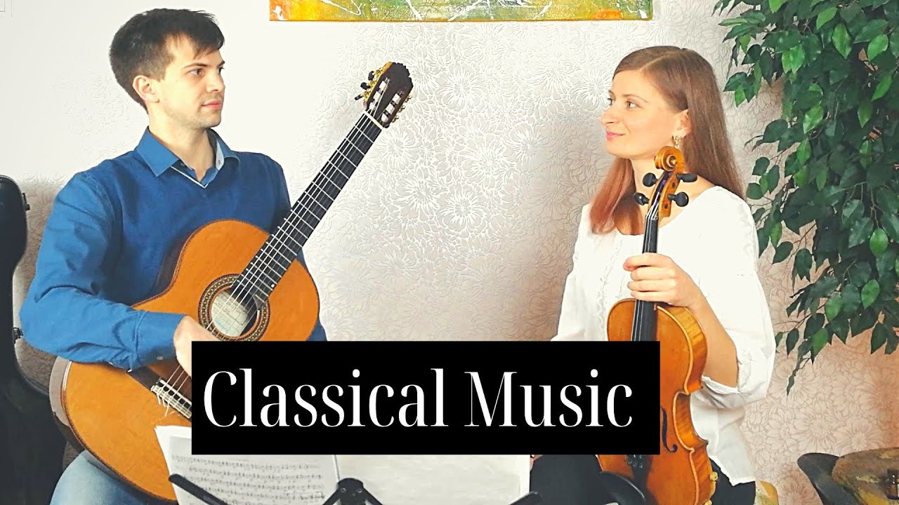M.Giuliani (guitar & violin) 'Pieces faciles' op.74 no.1