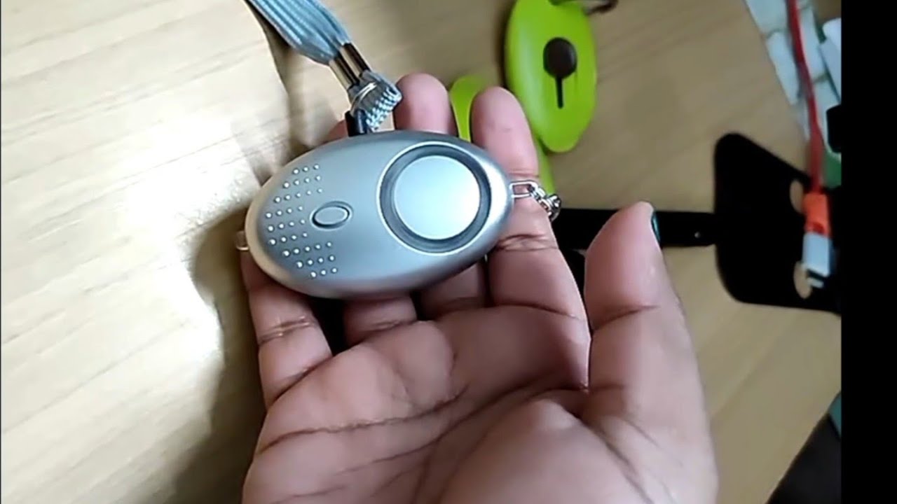 Devil Will Cry Defence Emergency Alarm in Keychain for Women Safety |  Personal Protection Devices