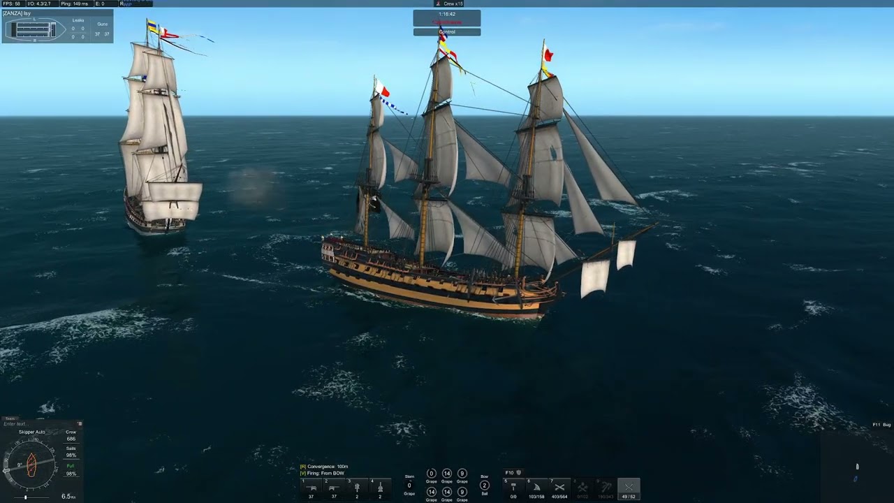 The Irate Pirate vs G Belmont FR | Naval Action