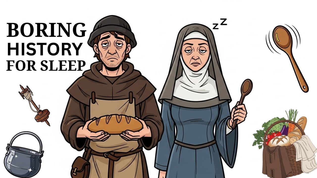 Daily Life in Medieval England | History for Sleep & Calm | Boring History