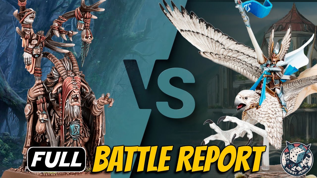 Beastmen vs High Elves | Who holds the line? | Full Battle Report