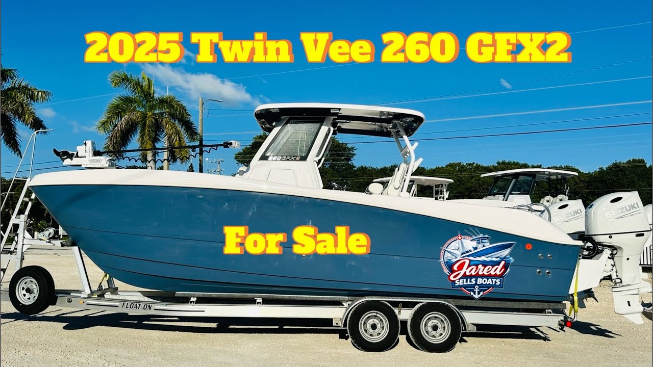 Продается с подробным инструктажем | Twin Vee 260 GFX2 2025 года выпуска | всего 10 часов наработки.